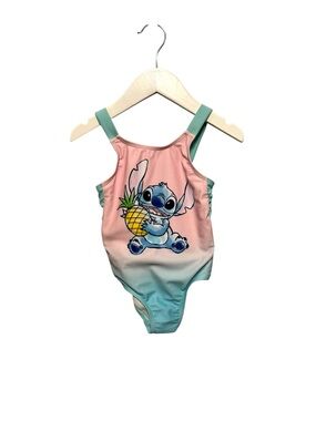 ⭐️ 5/$30 Disney Kids Stitch Swim One Piece size 3T